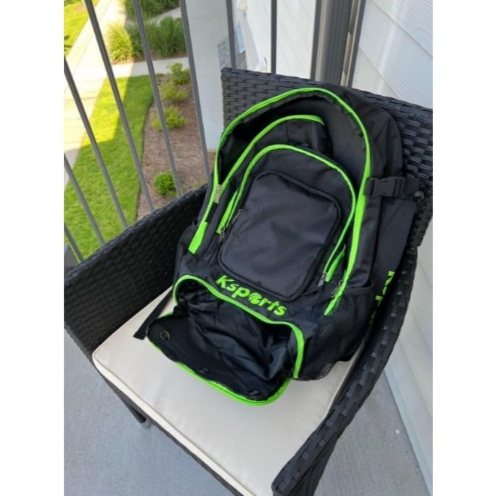 Baseball Backpack - Durable T-Ball & Softball Equipment Bag - Bat, Helmet etc